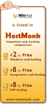 WinHost is listed in HostMonk (www.hostmonk.com)