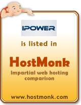 IPOWER is listed in HostMonk (www.hostmonk.com)