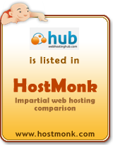 webhostinghub is listed in HostMonk (www.hostmonk.com)