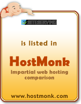 SiteServing is listed in HostMonk (www.hostmonk.com)