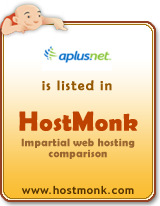 Aplus is listed in HostMonk (www.hostmonk.com)