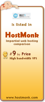 HostV is listed in HostMonk (www.hostmonk.com)