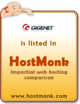 Gigenet is listed in HostMonk (www.hostmonk.com)