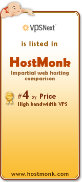 VPSNext is listed in HostMonk (www.hostmonk.com)