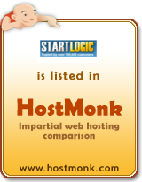 StartLogic is listed in HostMonk (www.hostmonk.com)