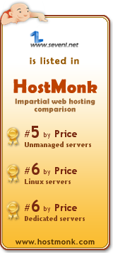 SevenL Networks is listed in HostMonk (www.hostmonk.com)