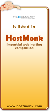 NEXCESS NET is listed in HostMonk (www.hostmonk.com)