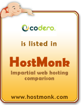 Codero is listed in HostMonk (www.hostmonk.com)