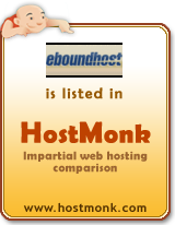 eBoundHost is listed in HostMonk (www.hostmonk.com)