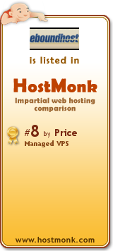 eBoundHost is listed in HostMonk (www.hostmonk.com)