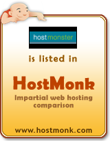 HostMonster.com is listed in HostMonk (www.hostmonk.com)