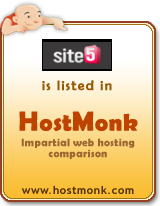 site5 is listed in HostMonk (www.hostmonk.com)