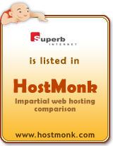 Superb Internet is listed in HostMonk (www.hostmonk.com)