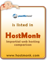 PacificHost is listed in HostMonk (www.hostmonk.com)