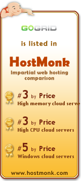 GoGrid is listed in HostMonk (www.hostmonk.com)